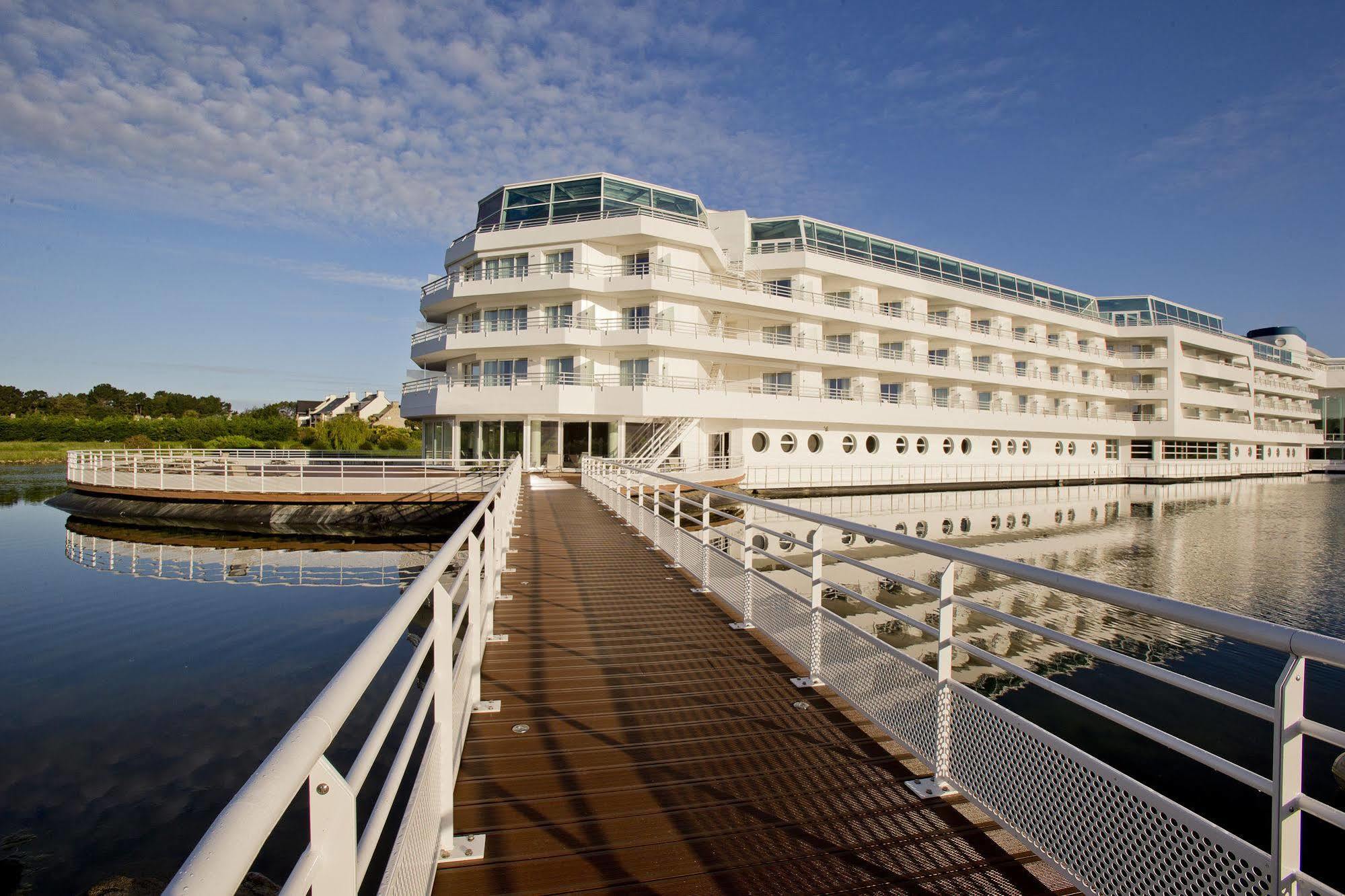 Miramar La Cigale Hotel Thalasso&Spa Arzon Esterno foto